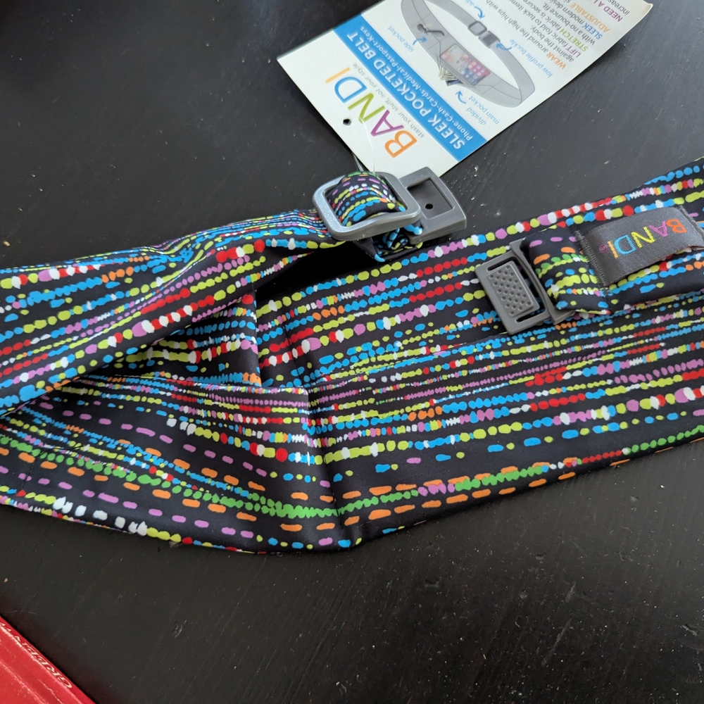 Black Statement Belt with Layered Design